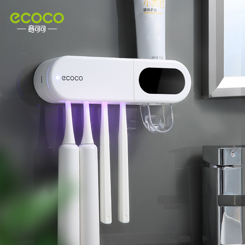 牙刷消毒器紫外线杀菌ecoco