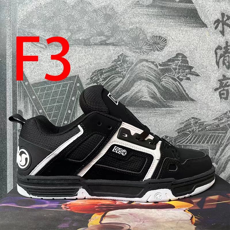 DVS面包鞋低帮板鞋男女复古休闲运动ins情侣百搭厚鞋舌耐磨滑板鞋