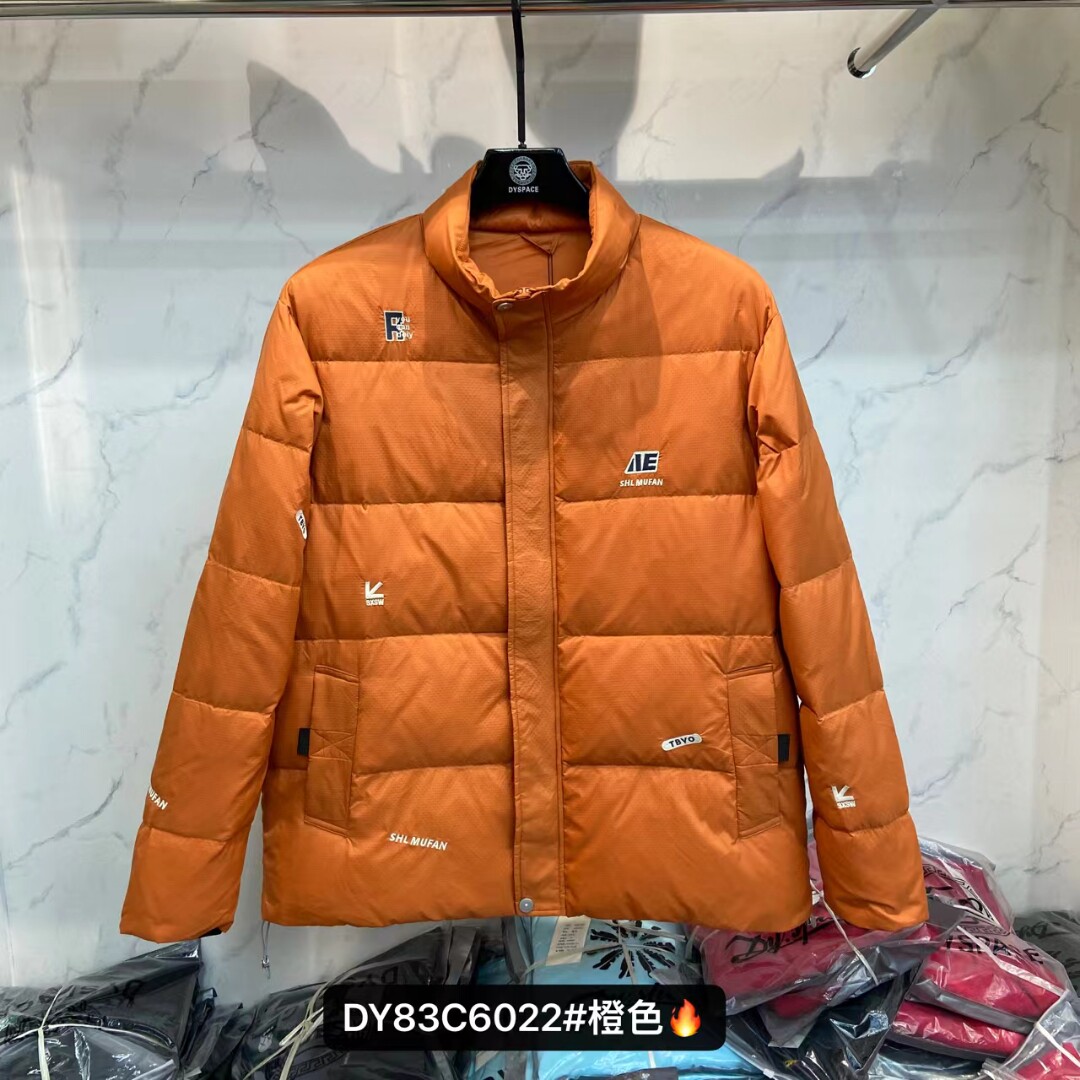 达依空间冬季新加肥加大码男装羽绒服特大码胖子穿羽绒服83C6022