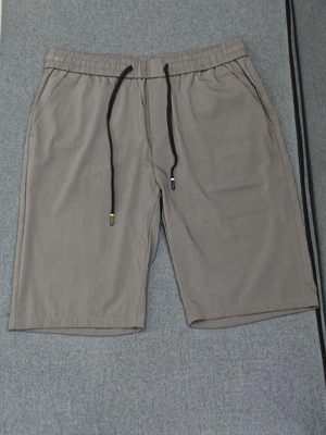 达依空间加肥加大夏季短裤棉质松紧腰短裤透气吸汗短裤53017