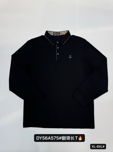 T恤特大码 翻领卫衣56A575 翻领长袖 达依空间300斤穿加肥加大春秋款