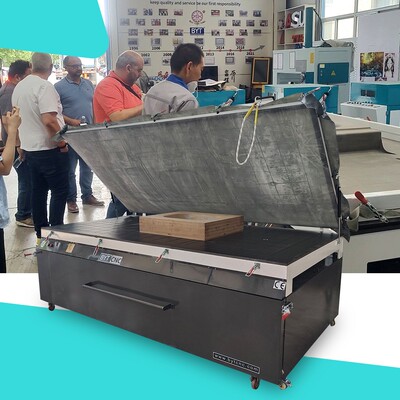 热风循环加温箱成型 Corian Negative pressure forming machine