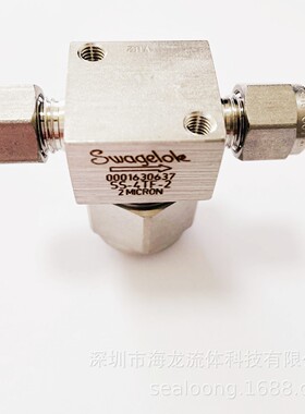 316不锈钢1/4卡套过滤器SS-4TF-7