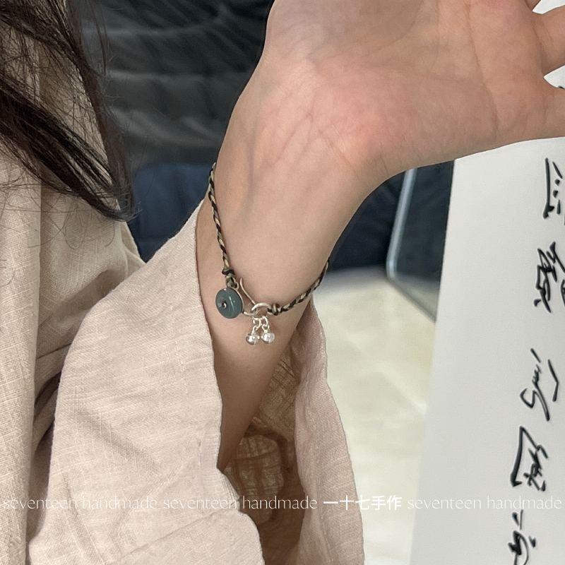 原创设计翡翠扣一十七手作