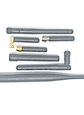 2.4GhzSMA 蓝牙BTWIFIzigbee外置数传物联网胶棒增益无线通讯天线