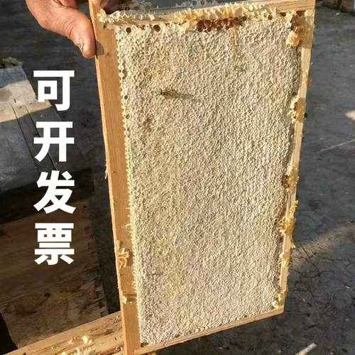 农家天然蜂巢蜜蜂蜜野生纯净蜂蜜