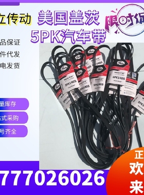美国盖茨汽车带  5PK970/980/985/990/1000/1005/1010/1020/1022