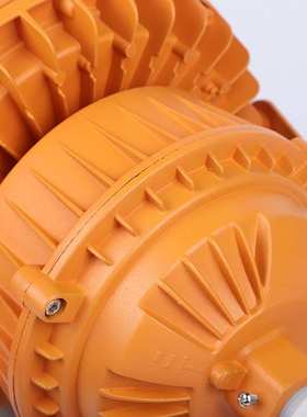 LED圆形防爆投光灯地铁加油站车间照明免维护工矿灯LED黄色防爆灯