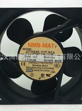4715MS-23W-B50 美蓓亚NMB铝框散热风扇 230V 14W 12038
