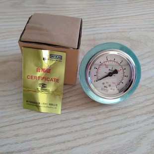 威卡WIKA压力表 213.53.063机械隔膜轴向压力表 不锈钢耐震仪表