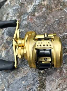 RUKE路亚21CQ201 3D水滴轮贴膜进口户外级材料防滑耐磨渔轮改色膜