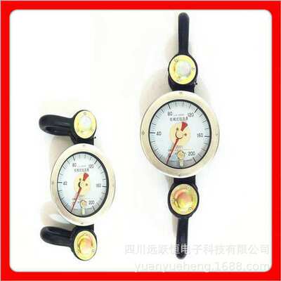 机械拉拔测量拉力表 锚索指正测力计 家用商用机械式压力表200KN