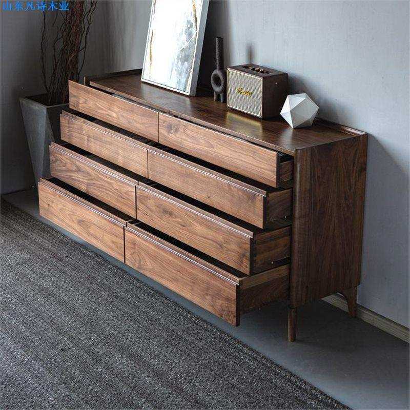 北美黑胡桃八斗柜北欧原木电视橱储物收纳抽屉轻奢简约卧室床尾柜,玩具/童车/益智/积木/模型,毛绒/玩偶/公仔/布艺类玩具,淘宝优惠券,粉丝福利购,淘宝优惠卷