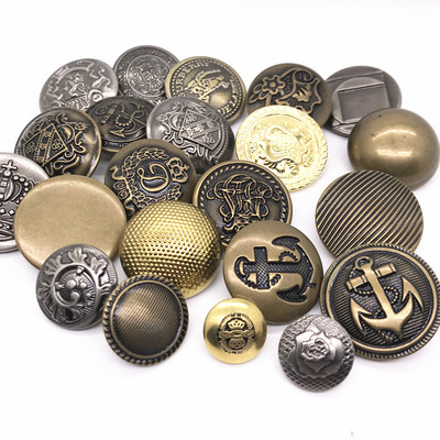 纽扣扣子专卖金属铜满复古辅料