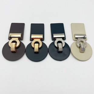 金属皮纽扣连接扣大衣毛衣外套风衣皮对扣衣领搭扣皮草大衣配件纽