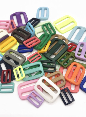 纽扣子三档扣日字扣箱包衣服调节扣织带用配件扣规格1.5cm--3.1cm