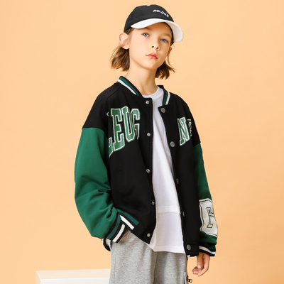 儿童秋装棒球服外套春秋款