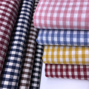 全棉色织布,现货供应全棉色织格子面料,衬衫面料,全棉色织面料