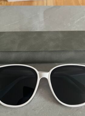 A139白框灰片大框太阳镜杰千胜时尚墨镜街拍墨镜直播男女同款