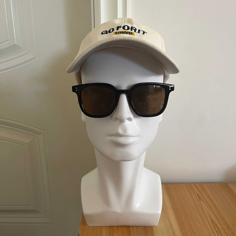 黑框棕片墨镜太阳镜男女潮复古可