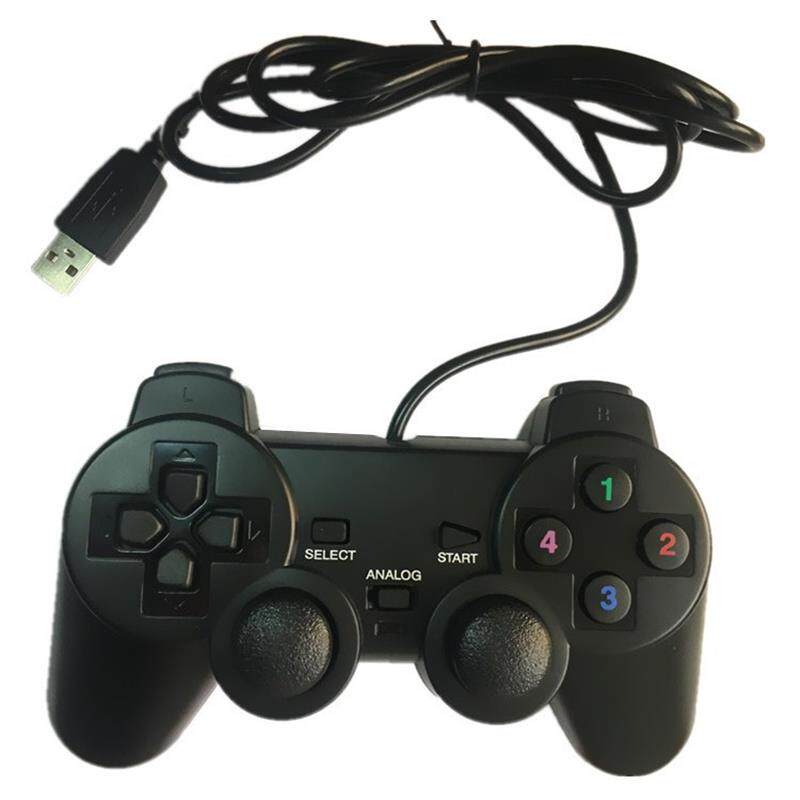 USB游戏手柄PS2外型单打有线PC街机摇杆控制器208USB有线手柄