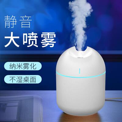 胖小子加湿器 USB静音加湿香薰办公桌面便携大喷雾车载净化器跨境