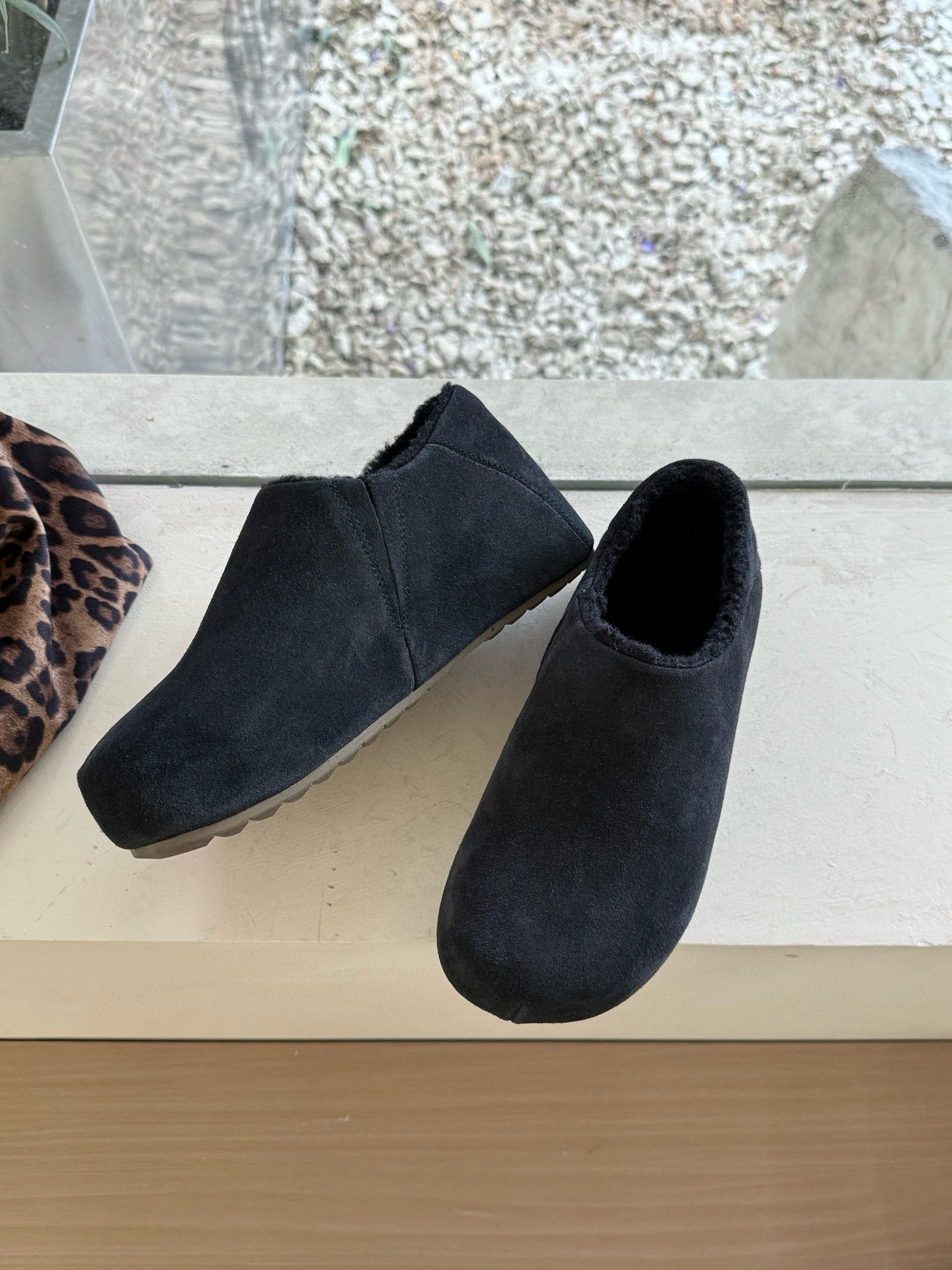 1015-5磨砂真皮勃肯鞋女2025秋冬款简约内增高软底乐福鞋,女鞋,时尚雪地靴,淘宝优惠券,粉丝福利购,淘宝优惠卷