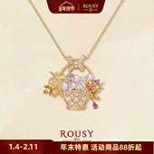 复古线· 盛宴 高级感小众设计轻奢宫廷天然珍珠纯银锁骨项链女