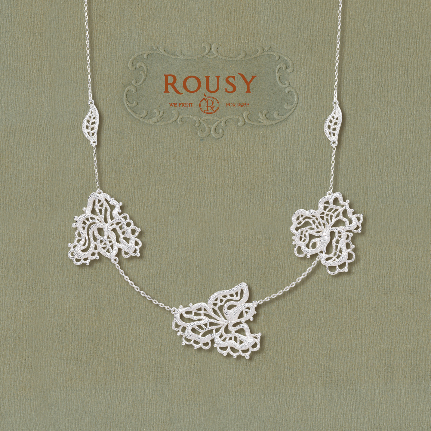 复古高级设计感蕾丝珍珠耳钉