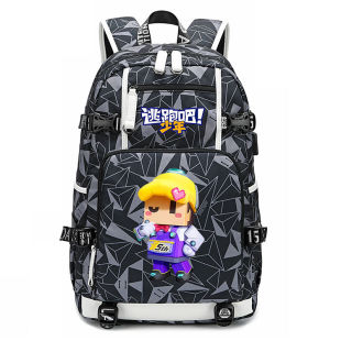 2024热卖逃跑吧少年学生双肩包男儿童小学逃生失忆者青少年背包书
