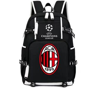 2024欧冠巴萨尤文图斯足球球队球员书包双肩包背包男学生456年级