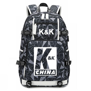 2024新款亲爱的热爱的 KK战队 书包 电脑包双肩包 韩商言佟年情侣