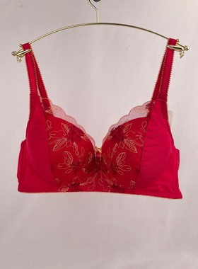 黛**性感蕾丝全罩杯透气薄杯无钢圈文胸11-1719 no退换