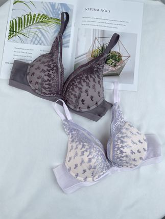 A57-黛**金致玲珑小胸性感聚拢水袋内衣无钢圈文胸11-1913 no退换