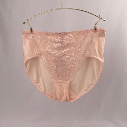 A53 黛**蕾丝性感内裤女高腰平角裤87-1945 no退换