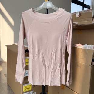 no退换 亲肤保暖上衣带胸垫H000141 黛安 太极石远红外面料长袖