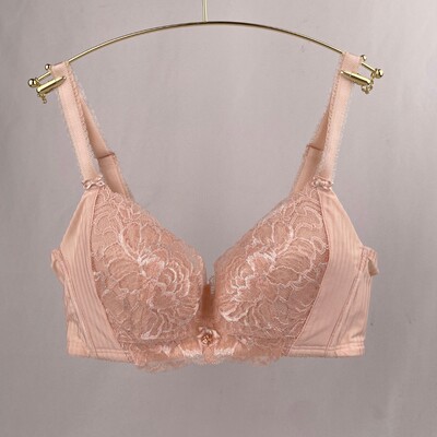 黛**Florale无钢圈性感收副乳大胸显小文胸11-1558 no退换