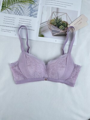 A11-黛**Florale女士全罩杯无钢圈大胸收副乳文胸11-1921 NO退换