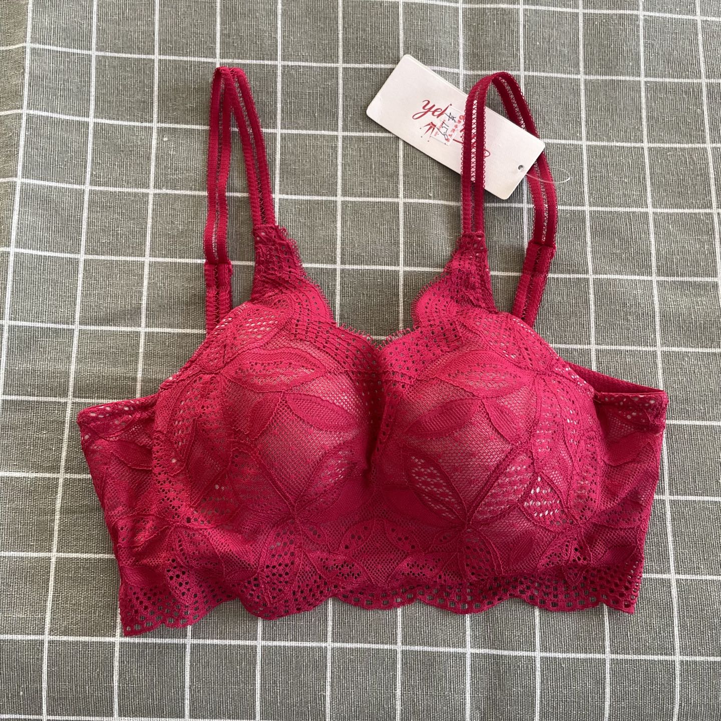 A27 黛*芬性感小胸聚拢内衣无钢圈蕾丝文胸11-1888 No退换