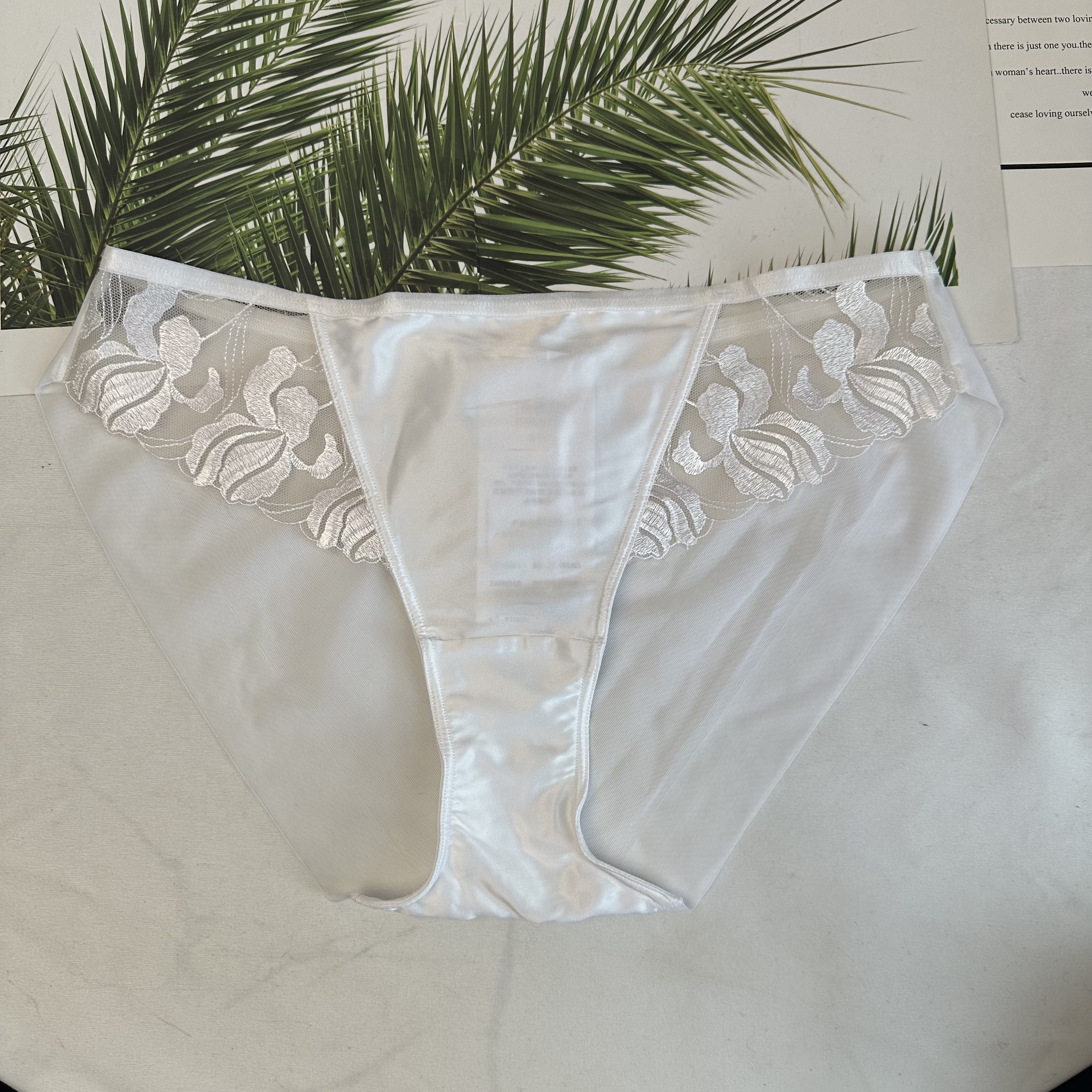 A31-黛*Premium低腰三角内裤74R6940性感蕾丝柔软可配文胸11R1957