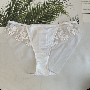 74R6940性感蕾丝柔软可配文胸11R1957 Premium低腰三角内裤 A31 黛