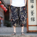 风大版型裤衩沙滩裤垮裤电商A100-K3595-P35，男装休闲裤，电商A100