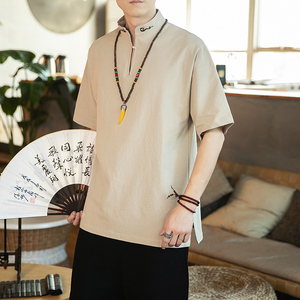 简约风刺绣T恤电商宽松加大加宽加码A100-912-P50图片