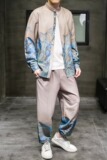 国风套装钱塘大厦4018-TZ0105-P110，男装休闲套装，电商A100