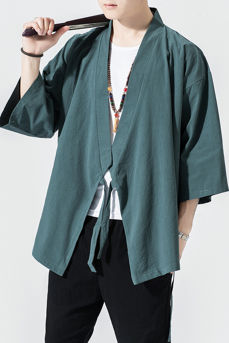 汉服开衫道袍外套2钱塘大厦4018-906-P55,男装衬衫,电商A100