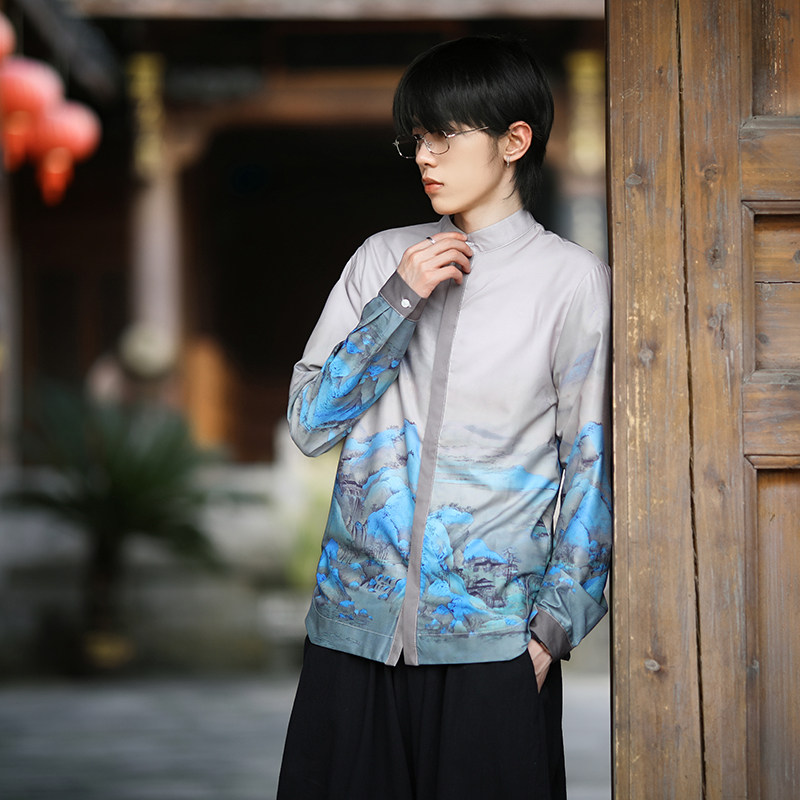 风画衬衫电商A100-1001-P60图片