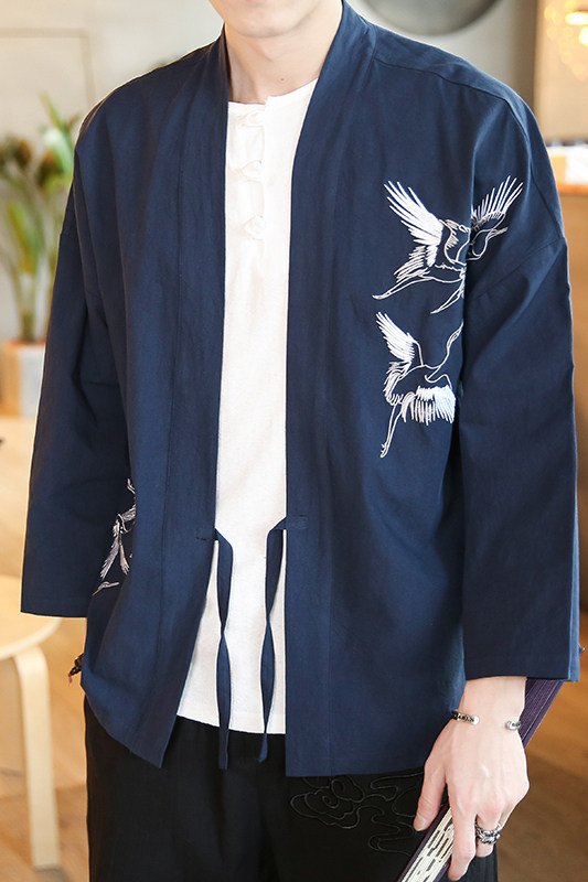 刺绣风开衫电商A100-SM601-P50,男装卫衣,电商A100