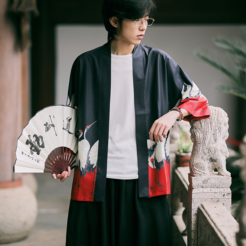 风画印花开衫防晒服DSA100-1013-P50,男装风衣,电商A100
