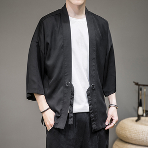 风日系夏季轻薄防晒衣汉服开衫大码A100-M79-P40图片