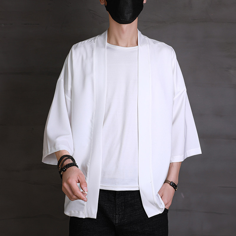 风夏季防晒纯色开衫DS-A100-881-P20，男装防晒衣，电商A100